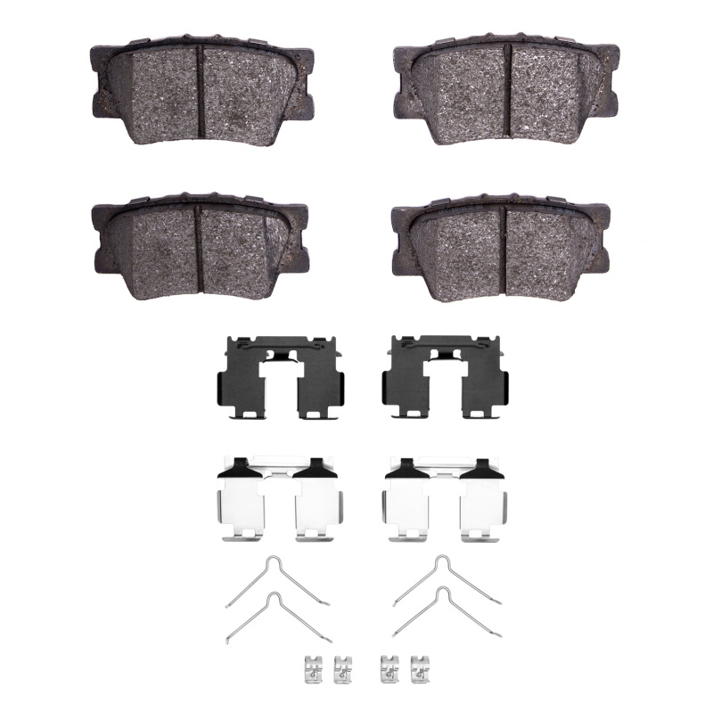 Lexus HS250H Brake Pads - Rear - R1 Concepts - Ceramic - `06-`18